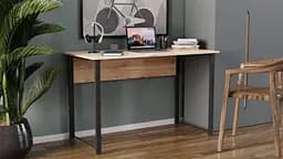 Комп'ютерний стіл Ferrum-decor Курт 75x100x70 чорний ДСП Дуб Сан-Марино 16мм (FRD-103929)