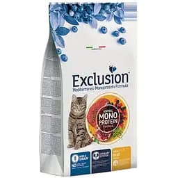 Корм Exclusion Adult Beef для дорослих котів усіх порід з яловичиною 12 кг