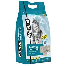 Наповнювач бентонітовий Cat Plus активоване вугілля 10 л