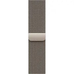 Смарт-годинник Apple Watch Series 10 GPS + Cellular 42mm Natural Titanium Case with Natural Milanese Loop (MWXF3) [115191] - мініатюра 3