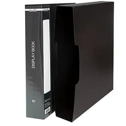 Папка з 80 файлами Buromax А4 чорна (BM.3628-01) - мініатюра 2
