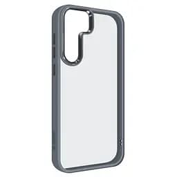 Чехол для Samsung Galaxy S24 Plus 5G (SM-S926), UNIT2, серый, ударопрочный, прозрачный противоударный чехол-накладка из TPU и поликарбоната (PC), с защитными бортиками, защита всего корпуса от ударов и царапин, ArmorStandart (ARM74817)