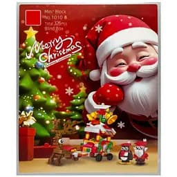 Детский констуктор адвент-календарь "Merry Christmas" 1010B