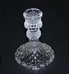 Свічник Crystal New Miracle скляний 10 см (83241011-4) - мініатюра 5