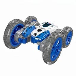 Радіокерована трюкова машина DH 666-78-01, 360°, парогенератор, перевертиш, акум. 3.7V, пульт 2.4GHz, Синя