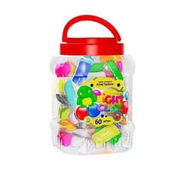 Набор легкого пластилина Light Clay 70080, 60 стиков