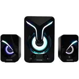 Акустическая система 2.1 Microlab U-270 11W, USB, LED, черная