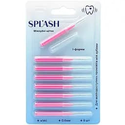 Зубные щетки Splash межзубные 8 шт.