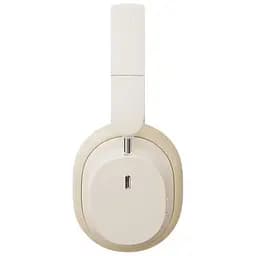 Накладні бездротові навушники Baseus Bowie D05 Wireless Headphones (NGTD02021) Creamy-white - мініатюра 4