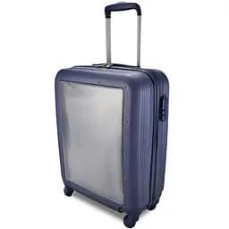 Валіза маленька під ручну поклажу Semi Line 20 дюймів (S) дюймів (S) Polycarbonate/ABS-Plastic Blue (T5474-4)