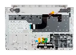 Клавіатура для ноутбука Samsung (RC520) Black, (Silver TopCase)