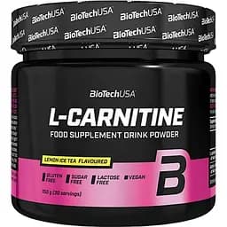Карнитин BiotechUSA L-Carnitine Drink Powder Лимон-холодный чай 150 г