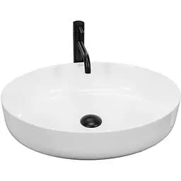 Умивальник Rea Queen накладний білий REA-U1223, Білий