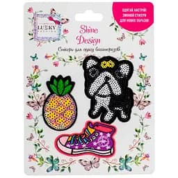 Набор стикеров для одежды Lukky Бульдожик (T19710)