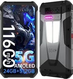 Смартфон Unihertz 8849 TANK 4 5G 12/512GB Black NIGHT VISION + ПРОЖЕКТОР + ПРОЕКТОР