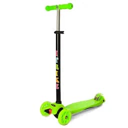 Детский самокат iTrike JR 3-003-G MAXI светящиеся колеса