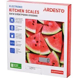 Ваги кухонні Ardesto Wаtermelon (SCK-893WATERMELON) - мініатюра 5