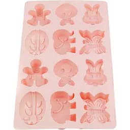Форма силіконова Mys Silicone Звірі 12 відділів 19.5х34х4 см в асортименті (45098) - мініатюра 3