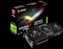 Видеокарта GeForce GTX 1080 Ti 11GB MSI Gaming X Trio (GTX 1080 Ti GAMING X TRIO) Б/У