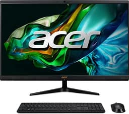 Персональный компьютер моноблок Acer Aspire C24-1800 23.8' FHD Intel i5-1335U 16GB F512TB UMA WiFi кл+м без ОС черный (DQ.BKMME.00K)