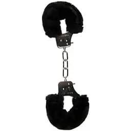 Наручники EasyToys Furry Handcuffs (чорний)