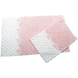 Набір килимків Irya Lavinya somon 100х60 см та 60х40 см персик (8699396051899)