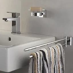 Мильниця з тримачем Grohe QuickFix Start Cube 41096000, Хром - мініатюра 6