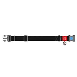 Нашийник для собак водостійкий Waudog Waterproof з QR паспортом, пластиковий фастекс, XXL, 46-70х4 см, чорний - мініатюра 3