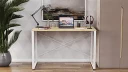 Письмовий стіл Ferrum-decor Серії Конект 75x120x60 білий ДСП Дуб Артізан 16мм (FRD-104209) - мініатюра 4