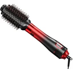 Електрична фен-щітка VGR V-488 для укладання волосся 8в1, 1000-1100Вт Червоний / Чорний