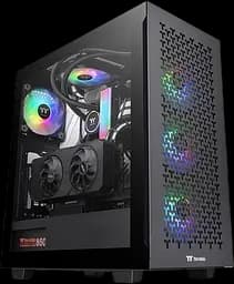 Корпус ThermalTake V350 TG ARGB Air Black (CA-1S3-00M1WN-03) - мініатюра 2