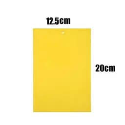 Пастка сильна липка дошка від комах: попелиці шкідника, мух, комарів, білокрилки, 5 шт упаковка