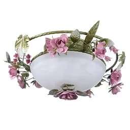 Люстра стельова Brille флористика E14 60W GR (BKL-504C/3)