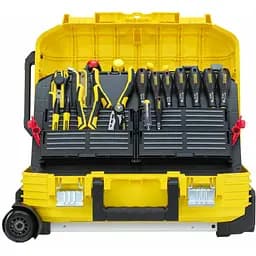 Ящик Stanley FatMax на 2 колесах с набором точного инструмента 100 единиц (FMST1-75530)