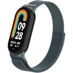 Ремешок ArmorStandart Milanese Magnetic Band для Xiaomi Smart Band 8 / 9 / 10 Titanium Grey (ARM69918) [94762]