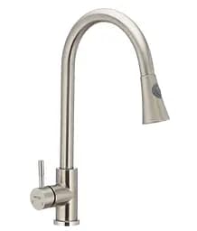 Змішувач для кухні Mixxus US-014-B з висувною лійкою SS2816