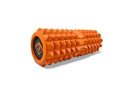 Массажный ролик EasyFit Solid Roller v.1.2s 33х13 см оранжевый (EF-2052-OR)