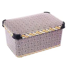 Корзина Violet House Decor Mozaik, 5 л, бежевий (0646 DECOR Mozaik с/кр. 5 л)