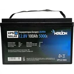 Акумулятор Merlion LiFePO4 12.8V 100Ah (LFP12-100US) - мініатюра 2