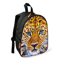 Рюкзак детский Леопард школьный/городской 34х27х13 см для мальчика (02730)