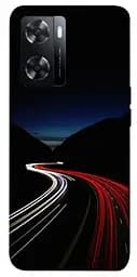 Чохол Demsky Червоно-біла дорога для Oppo A57s