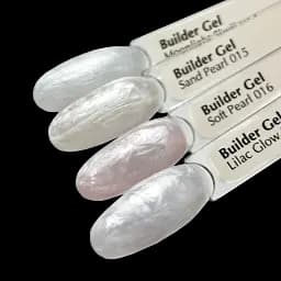 Гель моделюючий Builder Gel PNB UV/LED Sand Pearl Піщана Перлина ніжно-бежевий оксамитовий 5 мл - мініатюра 3