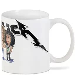 Кухоль GeekLand Metallica Металіка CP 03.318 330 мл білий - мініатюра 2