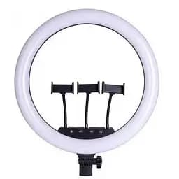 Селфи-лампа LED кольцевая 45 см Voltronic MJ18 RGB + штатив