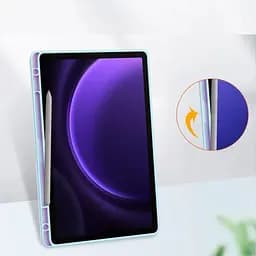Чохол-книжка BeCover Soft Edge з кріпленням для стілусу для Samsung Galaxy Tab S9 SM-X710/SM-X716 /S9 FE (710441) - мініатюра 5