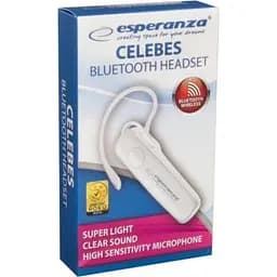 Bluetooth-гарнітура Esperanza Celebes White (EH184W) - мініатюра 3