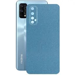 Захисна плівка StatusSKIN для Realme 7 2020 Корпус Вініл Блакитна глянець