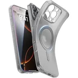 Матовий чохол ESR Zero Clear Case (HaloLock) Frosted Grey для iPhone 16 Pro Max (1A7740402)