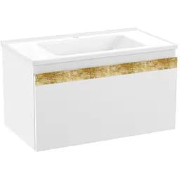 Тумба з умивальником Volle Classic Neo 80 см 1943.328007 Білий