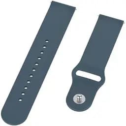 Ремінець DK CDK для Gelius Amazwatch GT3 GP-SW010 22mm Silicone Sport Band (011909) (azure blue) - мініатюра 3